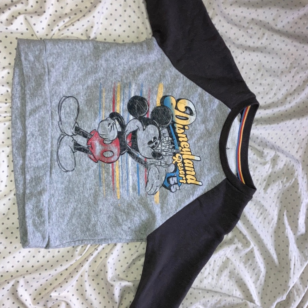 Mickey Mouse sweatshirt bought at Disney land